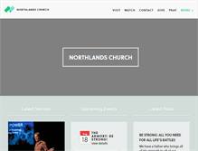 Tablet Screenshot of northlandschurch.com